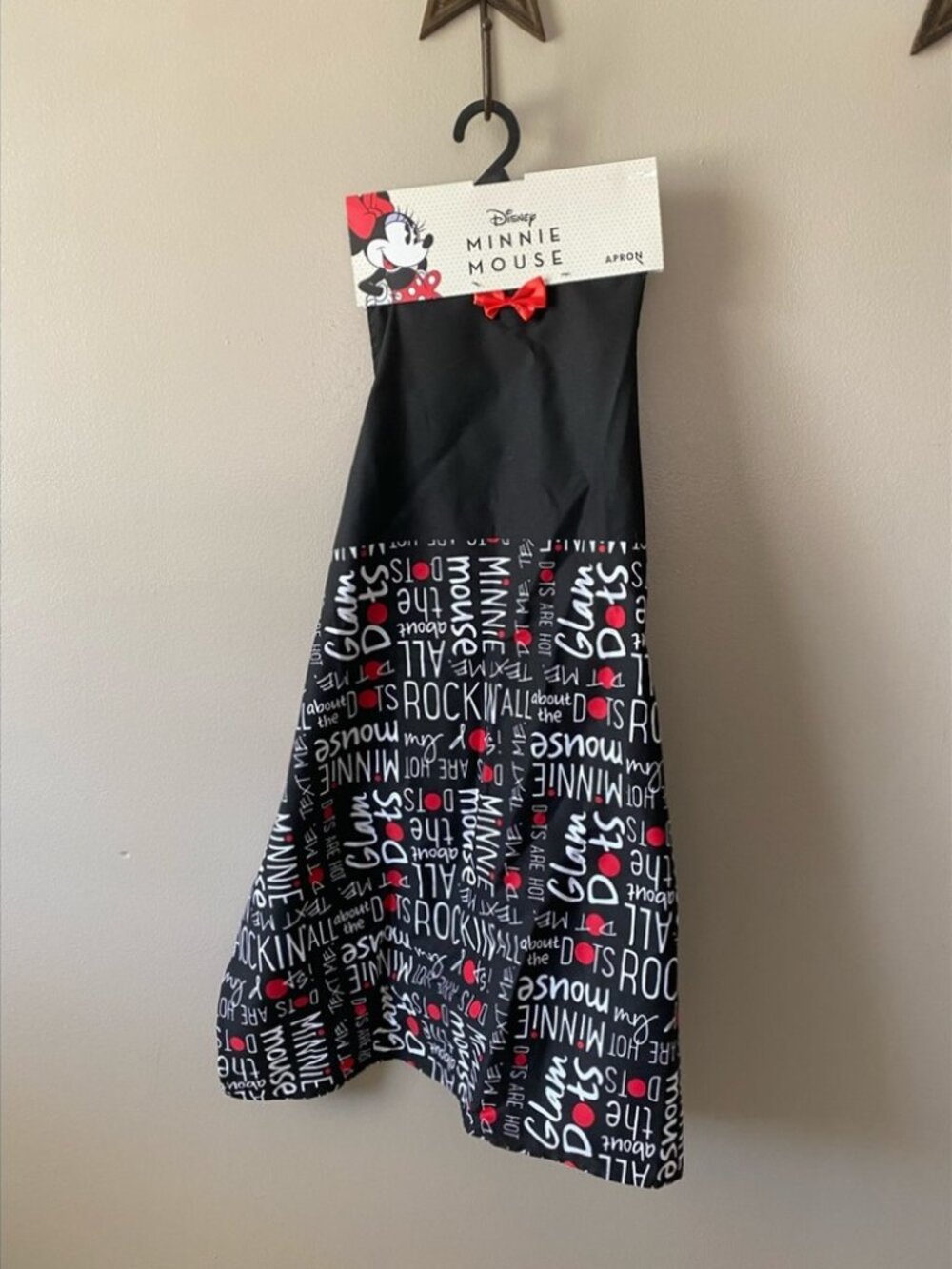 Disney Minnie Mouse Apron New